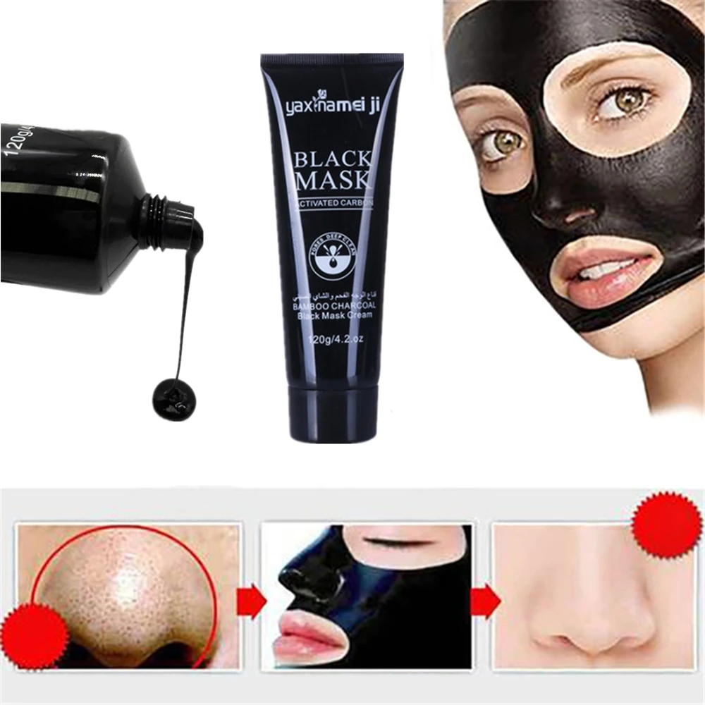 

1pcs Face Mask Natural Volcanic mud Mask Cream Collagen Beauty Mask Anti Aging wrinkle Whitening Moisturizing Masks Skin Care