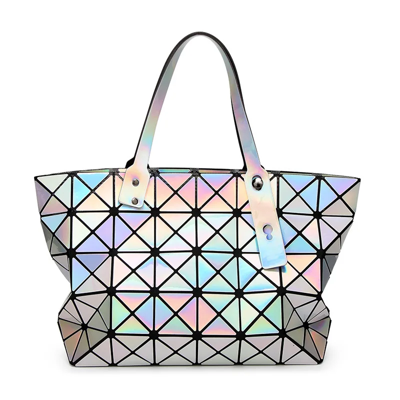 Luxury Brand Designer Women Geometric Handbag Rhombus Ladies ...