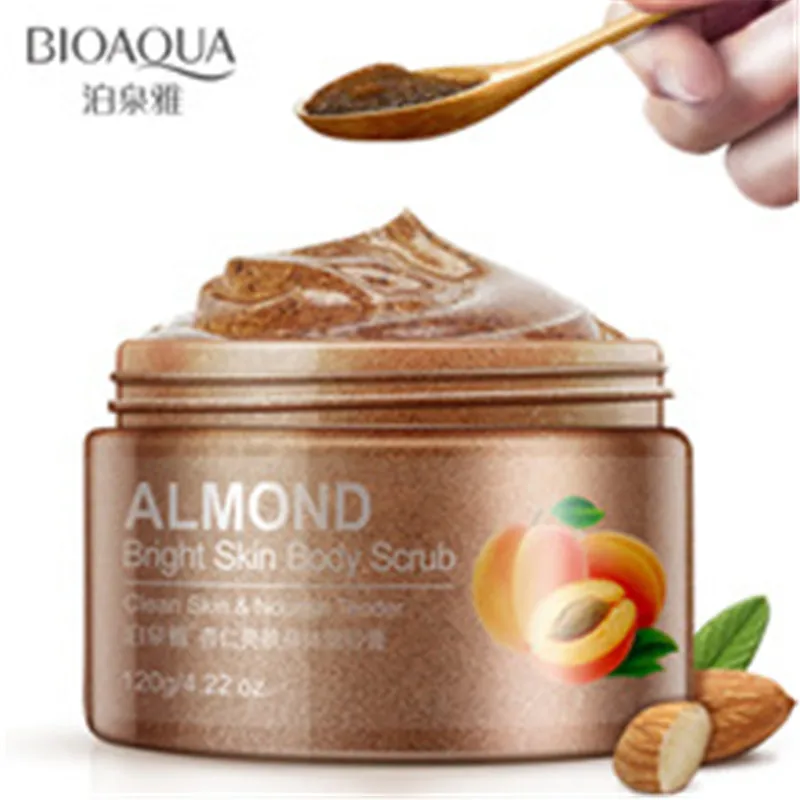 

BIOAQUA almond skin facial scrub cleansing Hydrating face Scrub Exfoliating Lotion Moisturizing Mud Exfoliating Gel Cosmetics