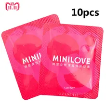10pcs/lot Orgasmic Female Sex Enhancer Drops Exciter Climax for Women Wipes Gel Sex Liquid Shrinking Vagina Exciting Gel