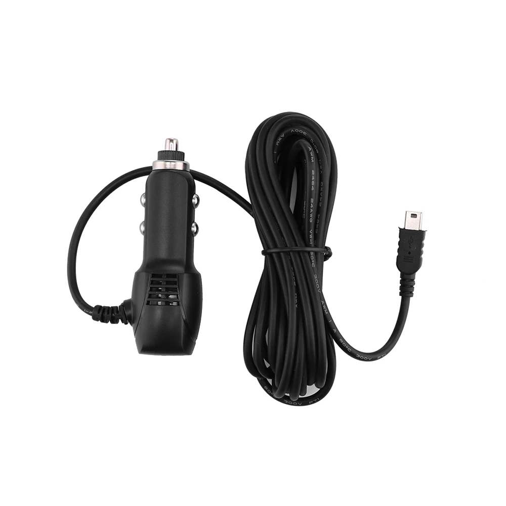 AOZBZ Mini USB Car Charger Adapter with Extra USB Port 11.5Ft Charging Cable for Car DVR Dash