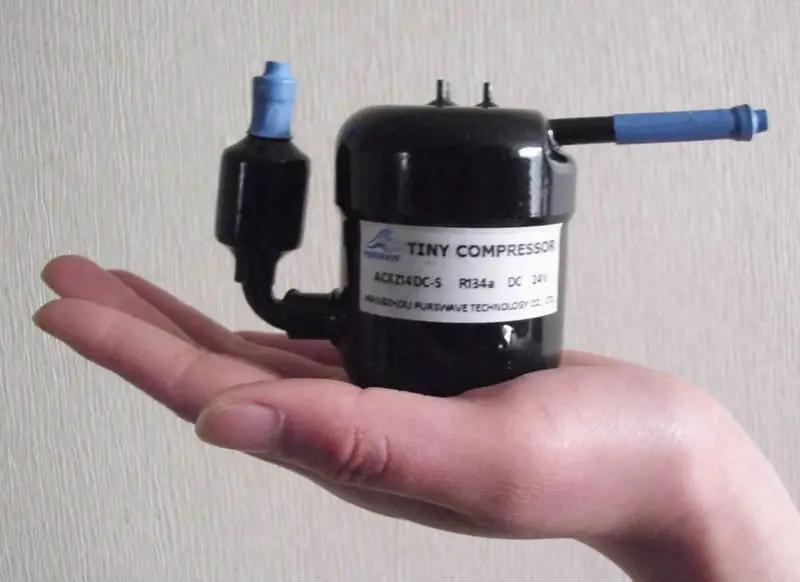 PURSWAVE ST14DC DCTiny Compressor 12V24V48V MAX 300W capacity R134a for portable refrigerator