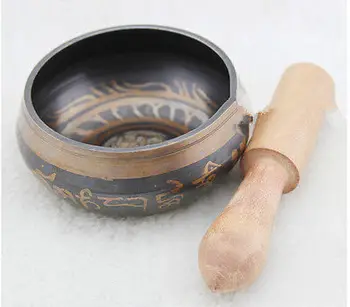

Yoga Tibetan Singing Bowl HIMALAYAN Hand Hammered CHAKRA MEDITATION
