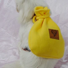 Товары для домашних животных, товары для собак, сумки для переноски, дуплексные бархатные однотонные сумки для щенков, рюкзак для собак