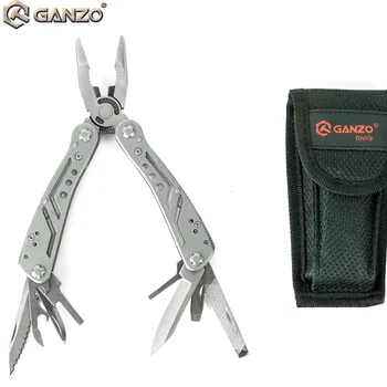 

5pcs/lot Ganzo 3028 Multi Pliers Pocket EDC Camping Tool hunting tool pliers hunting Screwdriver Kit Portable plier knife tool