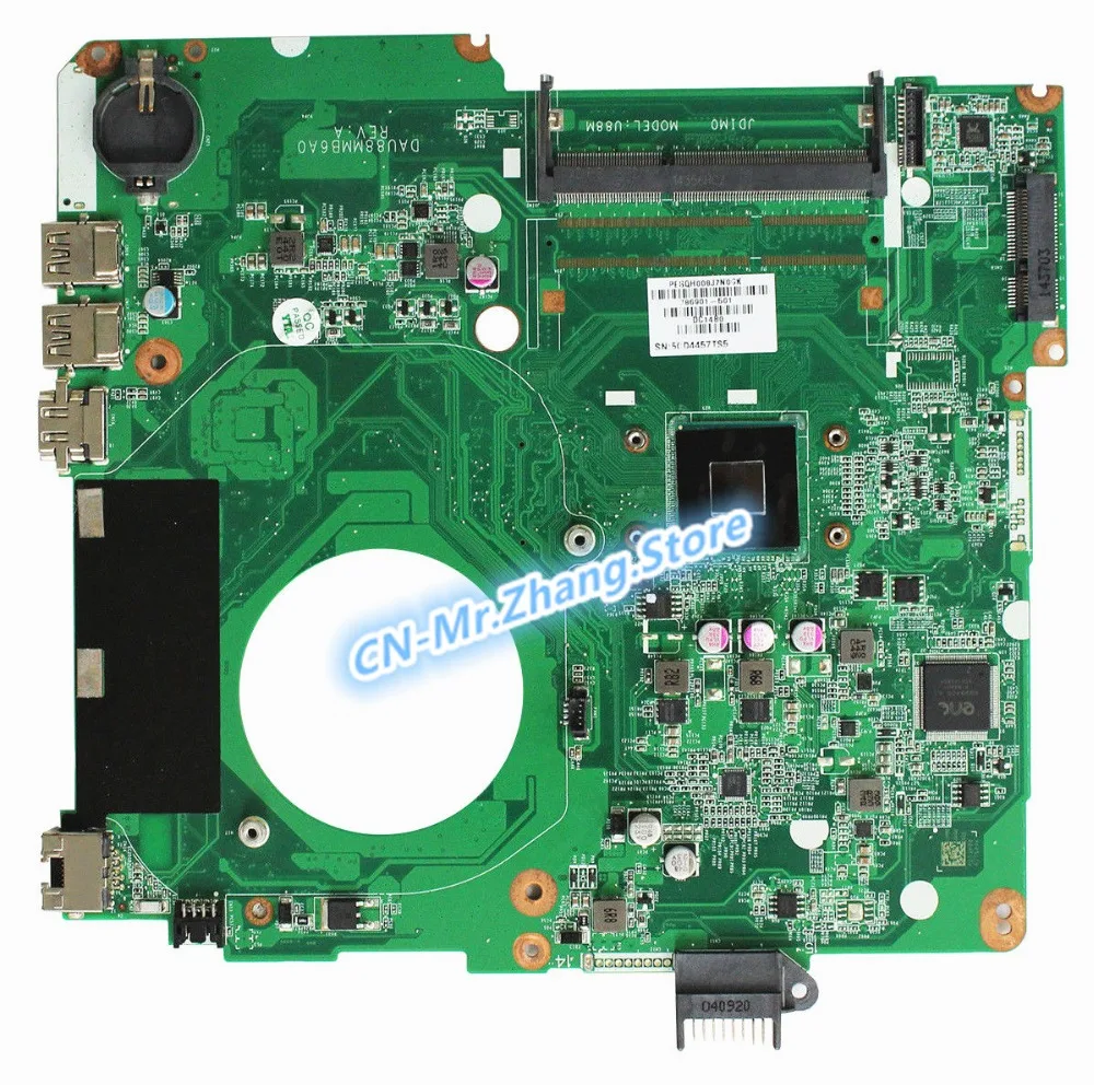 

Used FOR HP 15-F Laptop Motherboard W/ N2840 CPU 786899-501 732080-001 DAU88MMB6A0 DDR3