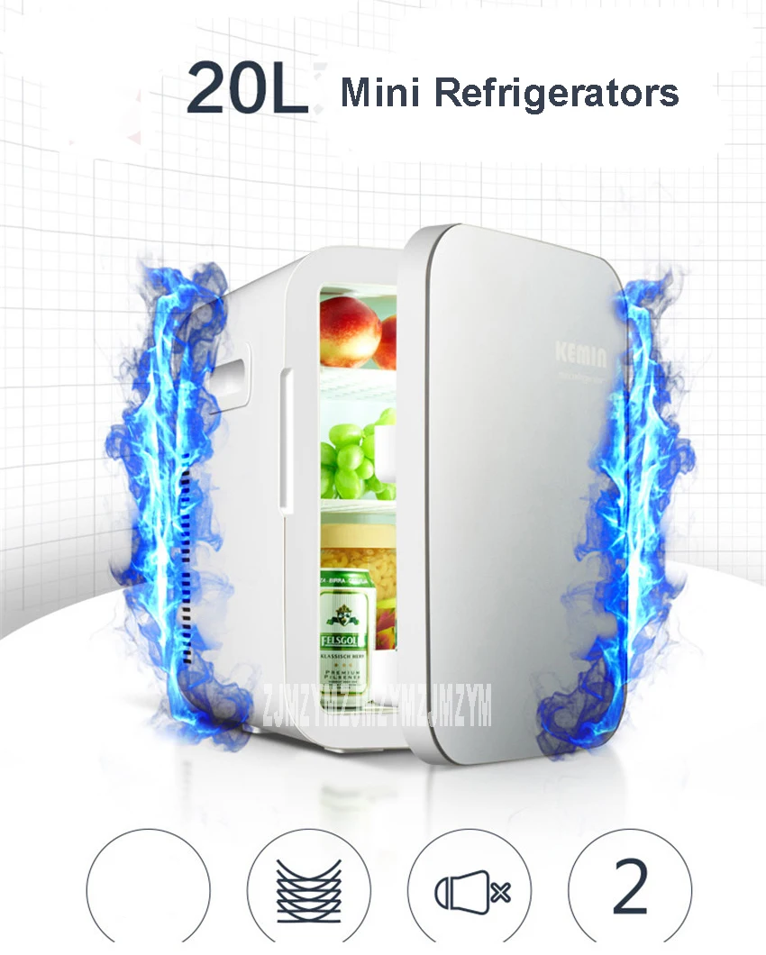 Крутой и теплый многофункциональный мини-холодильник портативный автомобильный 12 В 20L Авто Путешествия Холодильник качество ABS домашний