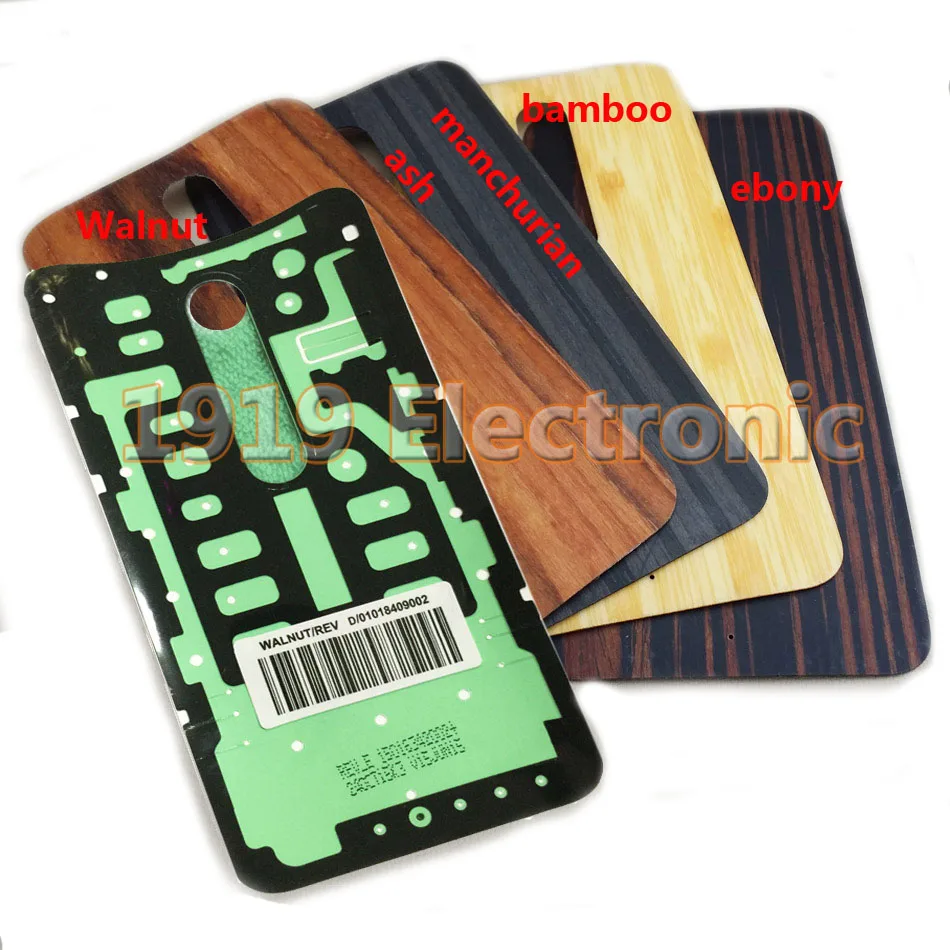 Бамбуковый/эбеновый аккумулятор задняя крышка корпуса с клеем для Motorola Moto X Style | Корпусы для телефонов -32914850581