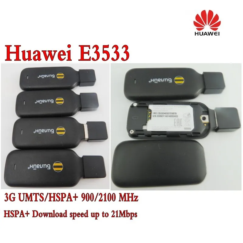 UNLOCKED Huawei E3533 USB Dongle/Modem/Broadband. Works with ANY SIM WORLDWIDE sim card modem for pc