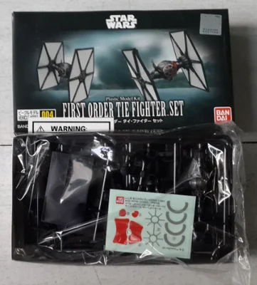 Bandai Звездные войны 1/12 модель автомобиля A-wing StarFighter 008 AT-ST и Snowspeeder Коллекция фигурка для фанатов подарок на праздник - Цвет: Черный