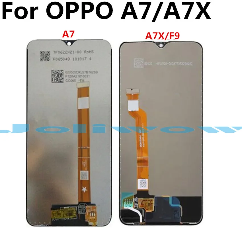 

Full LCD Display For OPPO A7 F9 A7X Touch Screen Digitizer Assembly Replacement Parts
