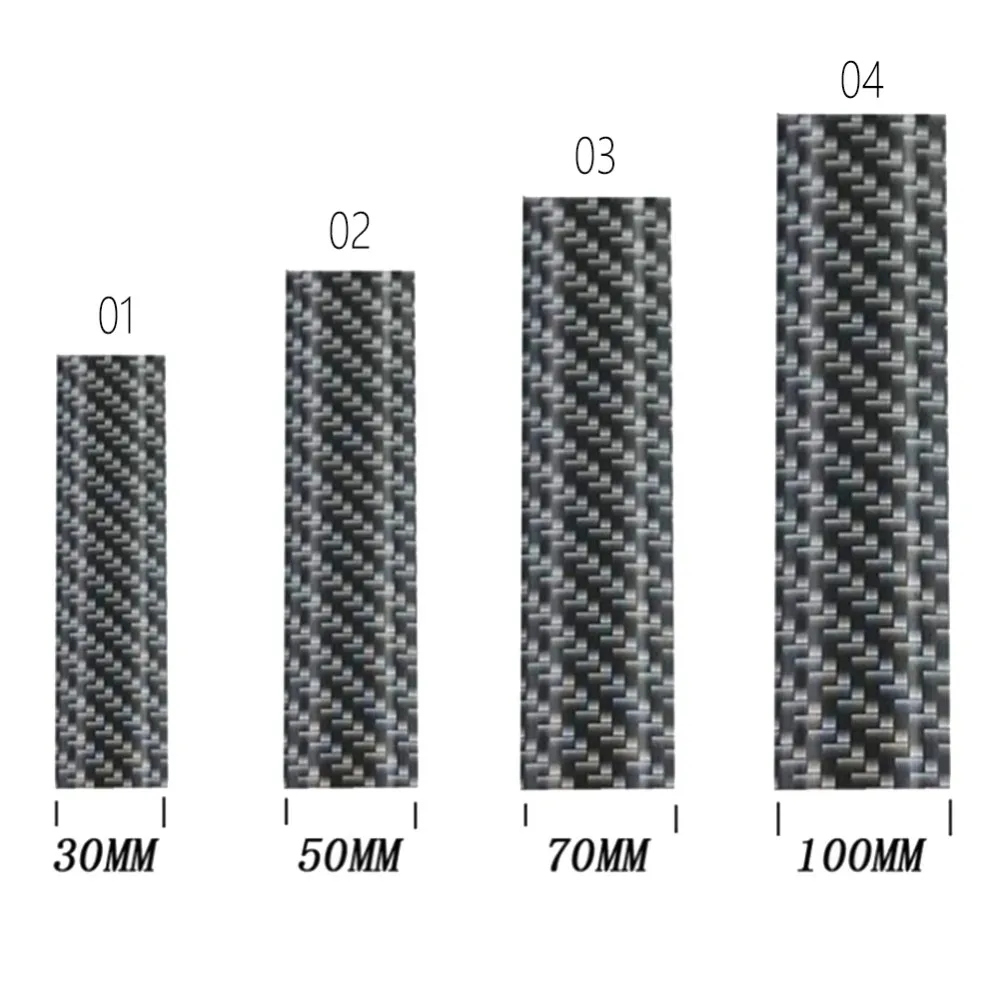 Углеродное волокно мягкая резиновая буферная лента DIY порога протектор Защита края наклейки на авто Средства для укладки волос 3/5/7/10 см#287920