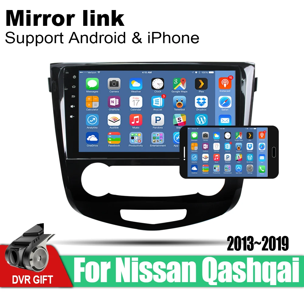 Автомагнитола 2 din для Nissan Qashqai мультимедийный GPS навигатор на Android 2013 2014 2015 2016 2017 2018