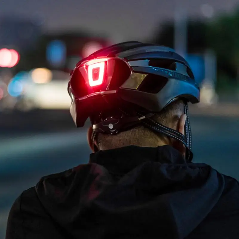 

Led Usb Rechargeable Bike Taillight Waterproof Riding Rear Light Road Cycling Light Tail Lamp Bicycle Helmet Light Accessories