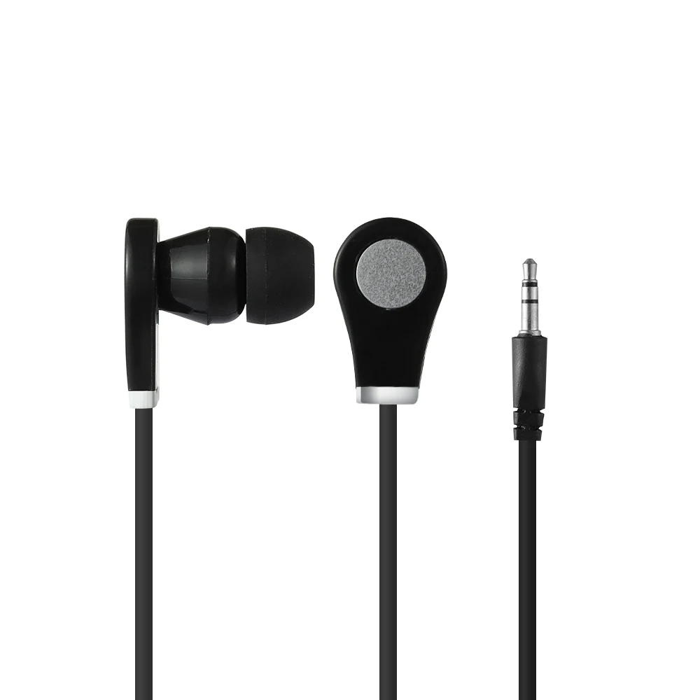 

1 bag Universal 3.5mm In-Ear Stereo Earbuds Earphones For Cell Phone Headphones for Cell Phone MP3 Sport Headset with microphone