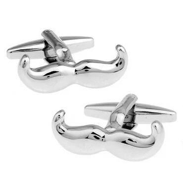 

WN French interest modelling silvery mustache cufflinks sleeve nail popular classic/man/cufflinks/sleeve nail