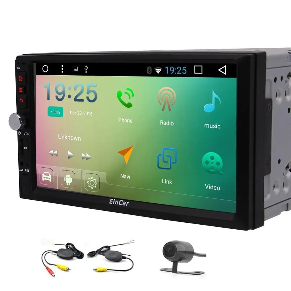 Car tape recorder Android 6.0 two 2din Car DVD Player GPS Navigation