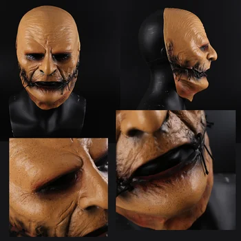

Slipknot mask Corey Taylor Slip knot slipknot Costume Latex masks Dulex DJ Star Cosplay Halloween Prop Mask for Adult Adjuster