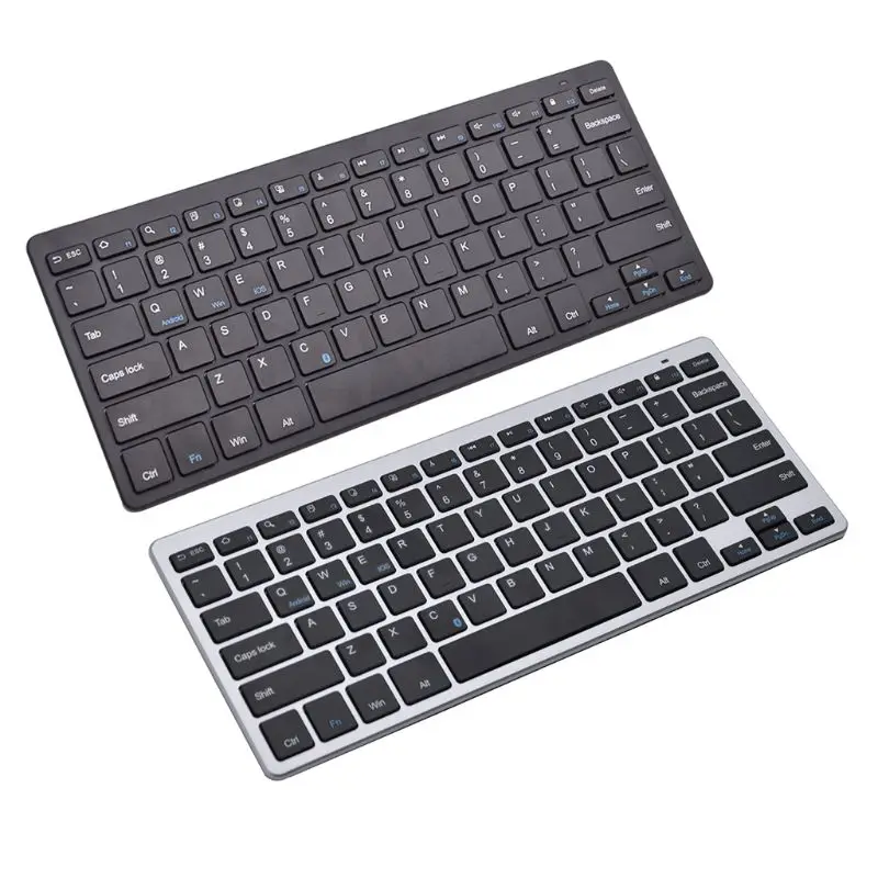 

Wireless Bluetooth Keyboard Compatible With iOS/Android/Window For Tablet Laptop