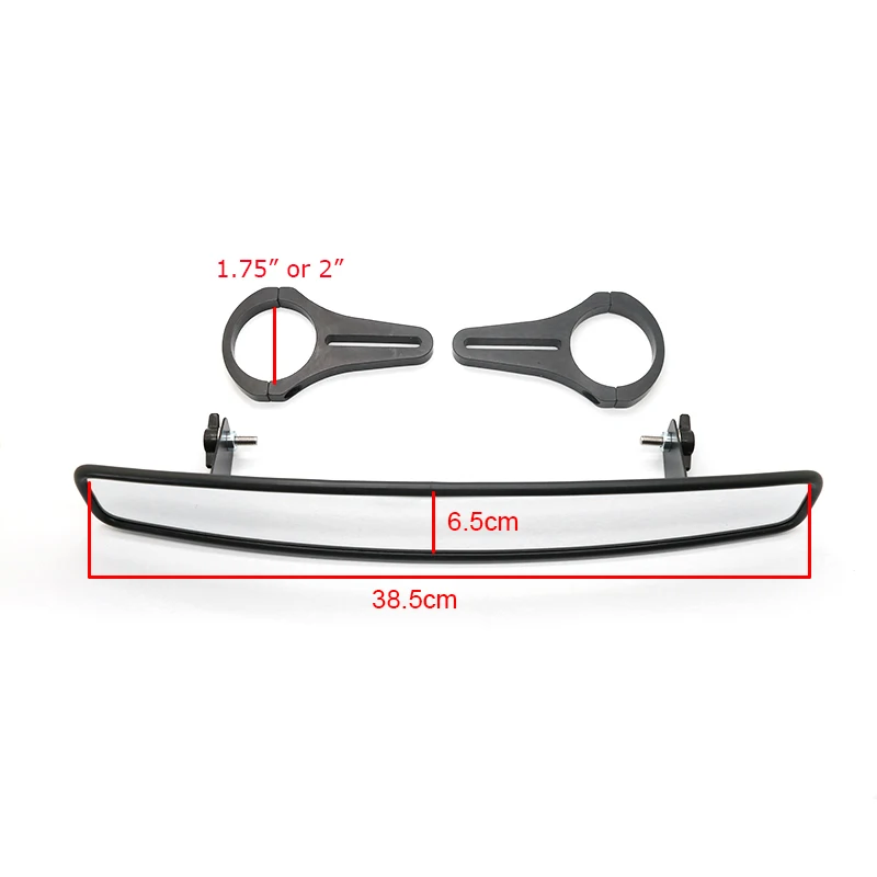UTV-2 utv center mirror size