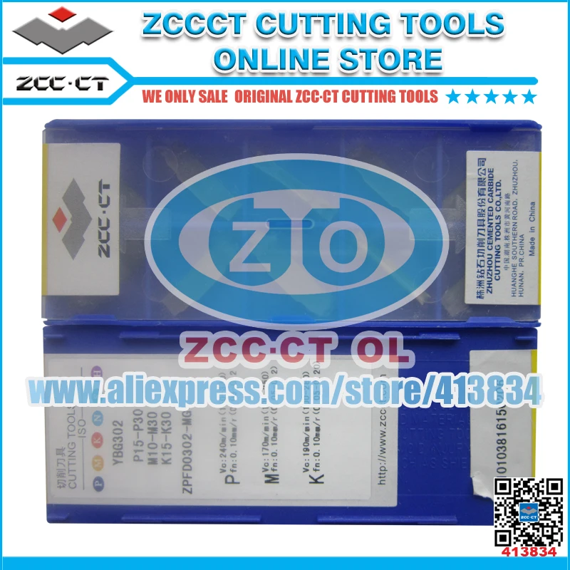 

ZCCCT cutting tools turning inserts and parting insert 1 pack