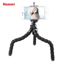 Hanmi Мини Гибкий штатив с осьминогом для iPhone, samsung, Xiaomi, huawei, держатель мобильного телефона, смартфон, мини штатив для камеры для телефона
