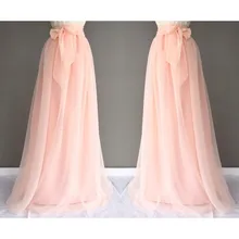 Красивая розовая Тюлевая юбка вечернее платье трапециевидная юбка-пачка высокого качества, изготовленная на заказ, длина пола, однотонная, любой цвет на выбор