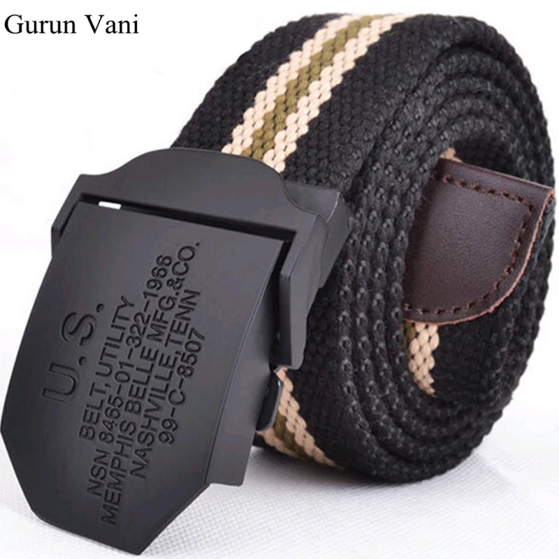Hot Belts 110CM 140CM Military Canvas Belt For Mens And Woman US Buckle