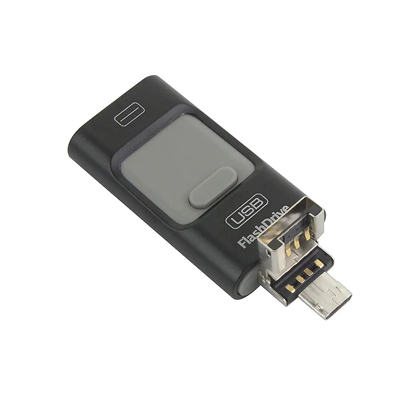 LL trader 32/64G Flash Drive Storage Memory Stick флеш-накопитель, OTG 128G usb-флеш-накопитель 2,0 для iOS iPhone 8/iPad/Android/PC