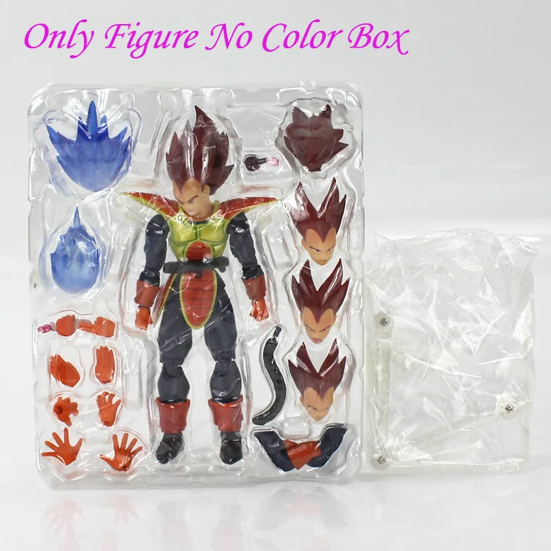 Dragon Ball Z DBZ Son Gokou Гоку Гохан Вегета vegetto из ПВХ экшн игрушечная фигурка-модель куклы 15~ 17 см - Цвет: Vegeta no box