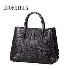 Женские сумки натуральная кожа для женщин роскошный сумка с текстурой под кожу крокодила бренд сумка женская дизайнерская сумка
