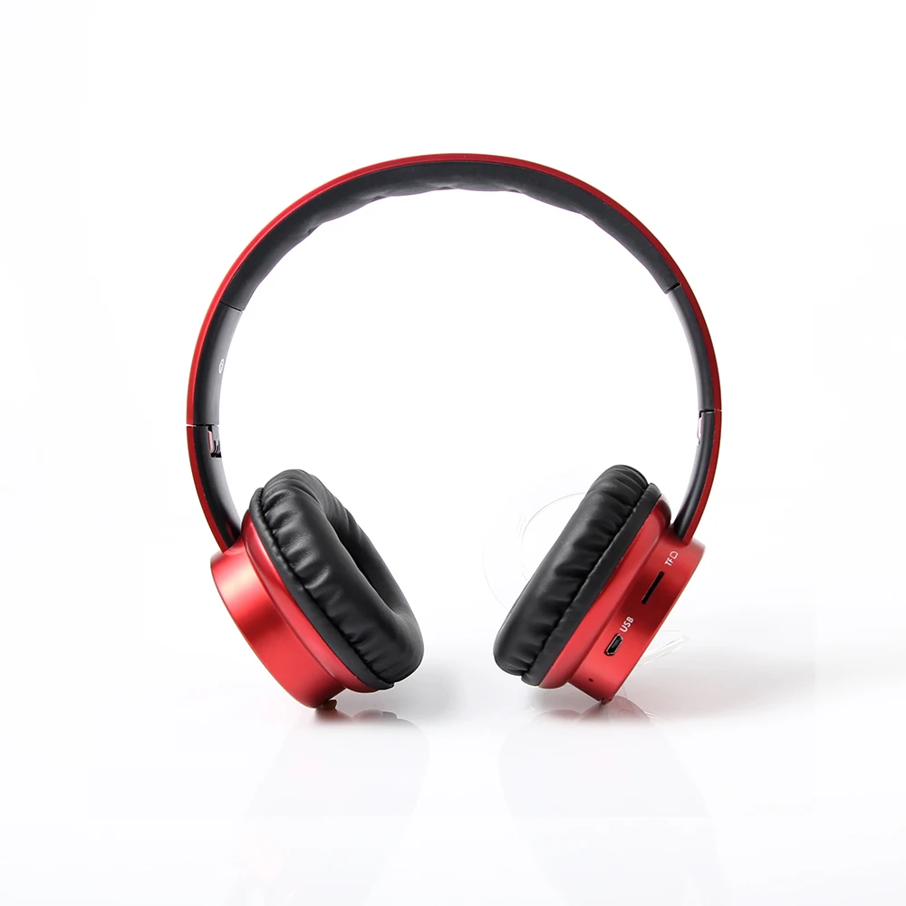  BT-088 Bluetooth Headphone Foldable Adjustable Wireless Earphone Support FM TF Card with Mic for Ph