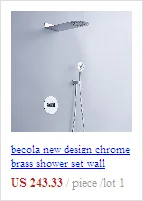 chrome shower head