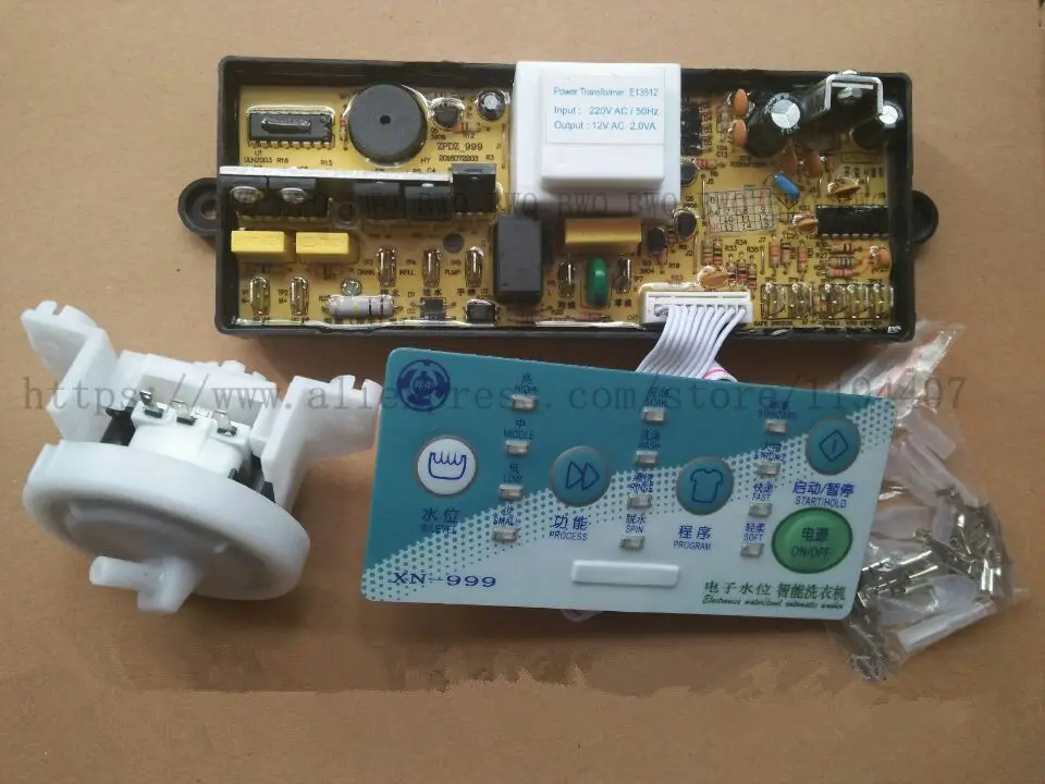 

universal Semi-automatic washing machine computer control board display power module panel repair water liquid level sensor