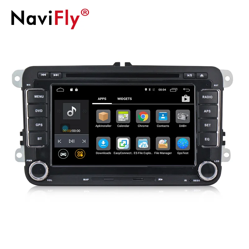 Бесплатная доставка 2G ram Andorid7.1 HD сенсорный экран автомобильный dvd плеер gps для vw