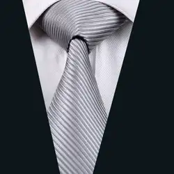 LS-1097 Для мужчин галстук бренд классический цветочный жаккард 100% Шелк Галстуки Галстук + платок + Запонки Набор для Свадебная вечеринка
