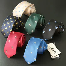 Животное тощий галстук 145*6 см Cravate Homme мужской костюм аксессуары высокого качества модный мужской шейный галстук-платок свадебные деловые галстуки