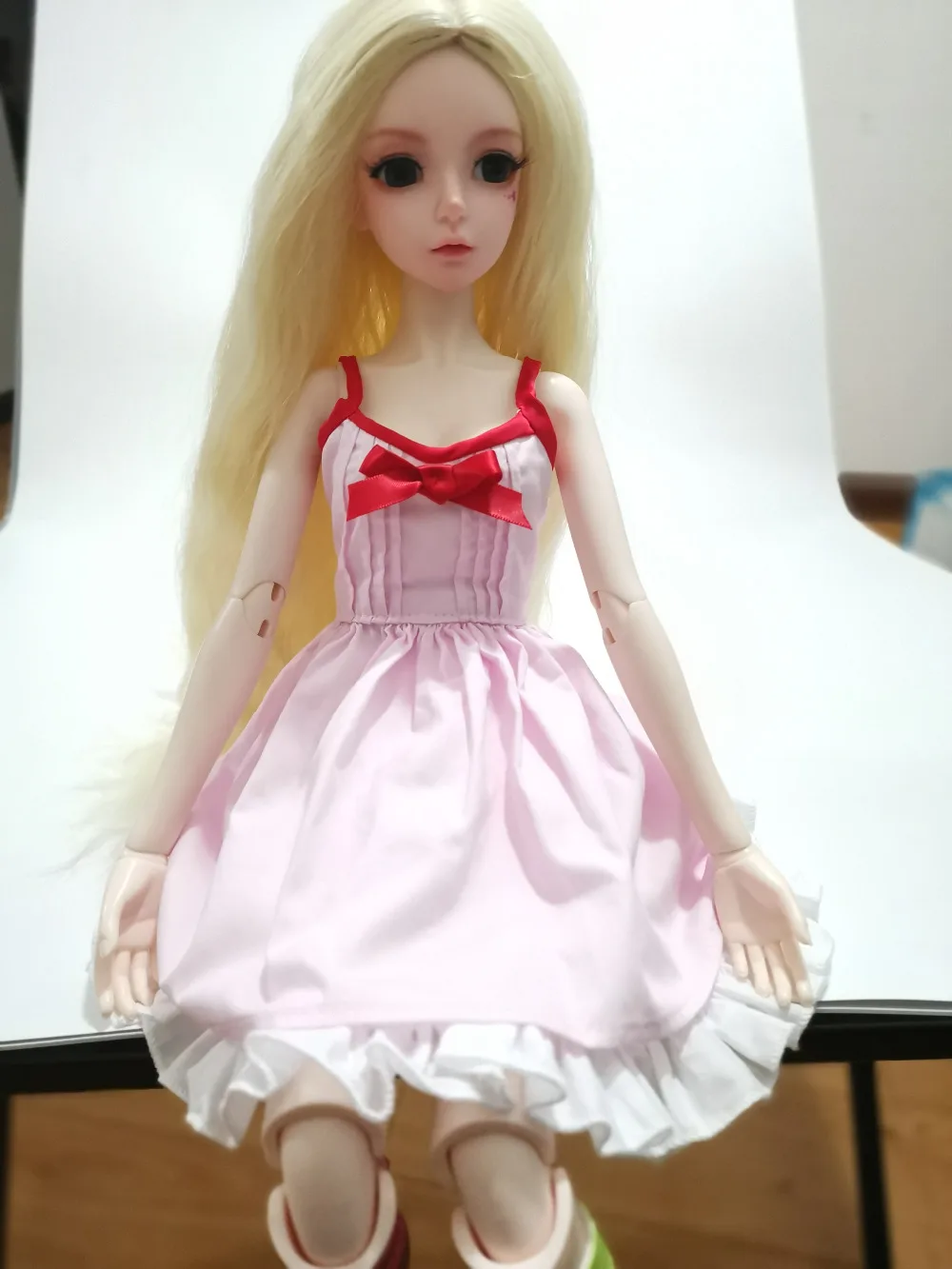 Новинка костюм с юбкой и подтяжками для косплея Miyazono Kaori 1/3 1/4 BJD COS SD DD MSD/MDD Одежда