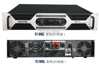 

professional power amplifier OKPA DQL7.0 switch power amplifier Powerfull Professional amplifier 2*1000W powerful transformer