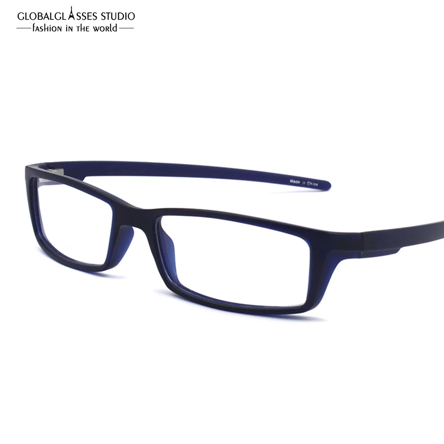 

Free Shipping Unisex TR90 Optical Spectacle Frame Ultra Light Myopia Sports Eyewear Glasses Frames 11201