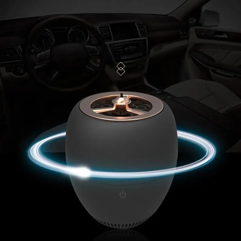 

Dual purification Engine Shape Touch Switch Car Home Office Activated Carbon Air Purifier Anion Ionizer PM2.5 Eliminator