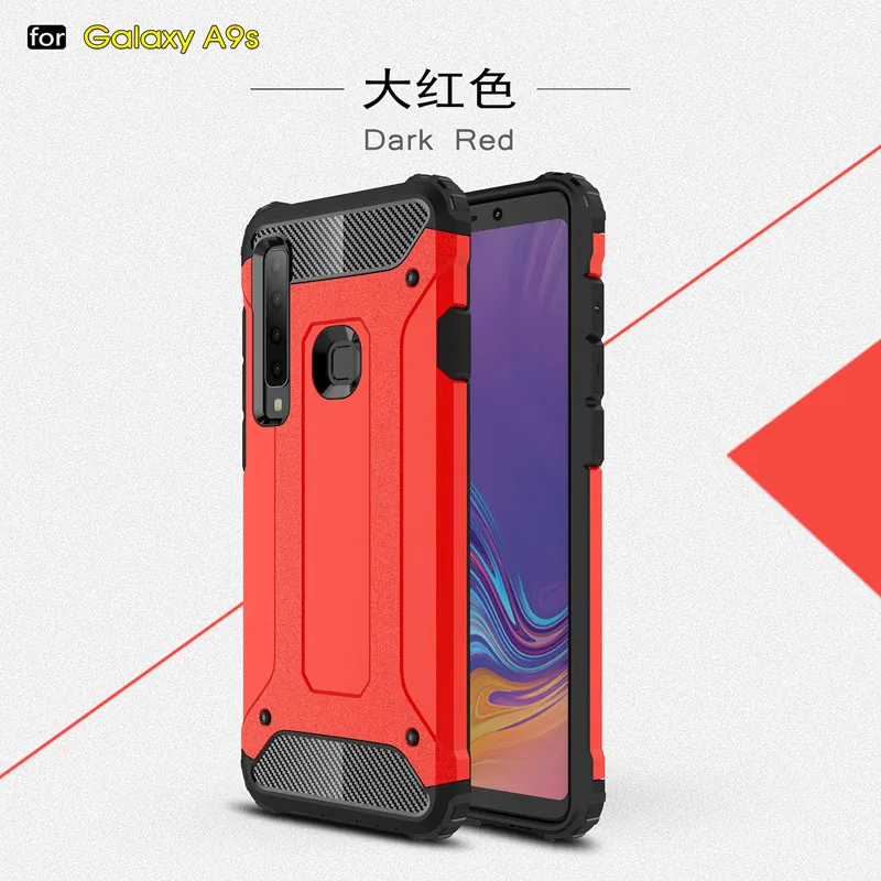 Для samsung Galaxy A9 Гибридный противоударный Броня чехол для телефона A920 SM-A920F/DS SM-A920N Hard ПК и ТПУ бампера SM A920F/DS