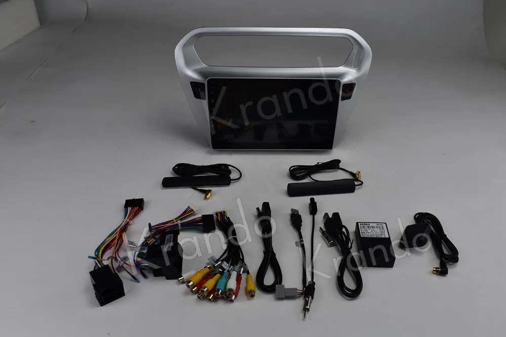 Flash Deal Krando Android 8.1 10.1"Full touch car Multimedia player for PEUGEOT 301 / Citroen E navigation system radio gps wifi BT 3