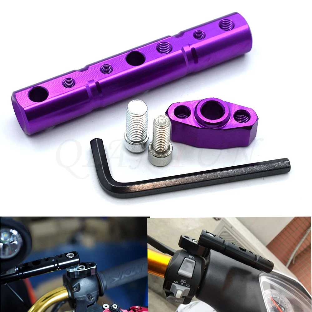 

Universal motorcycle multi-function bracket extension rail For Yamaha FZ6 FAZER FZ6R FZ8 MT-07 FZ07 FZ1 FAZER XJ6 MT-09 SR FZ09