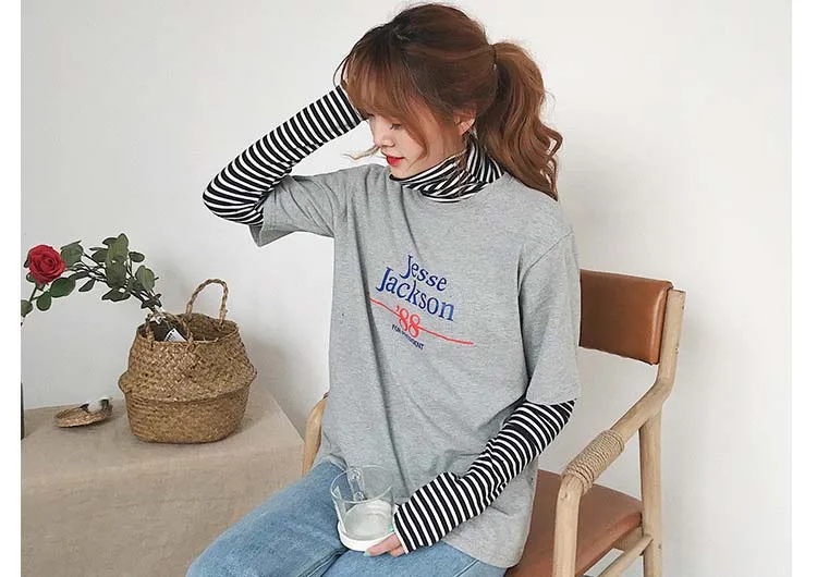 t shirt T1802 grey-5