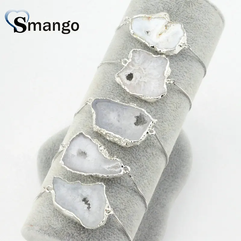 

5 Pieces.2019New Arrival! Ladies Fashion Rhinestones Bracelet,White Color