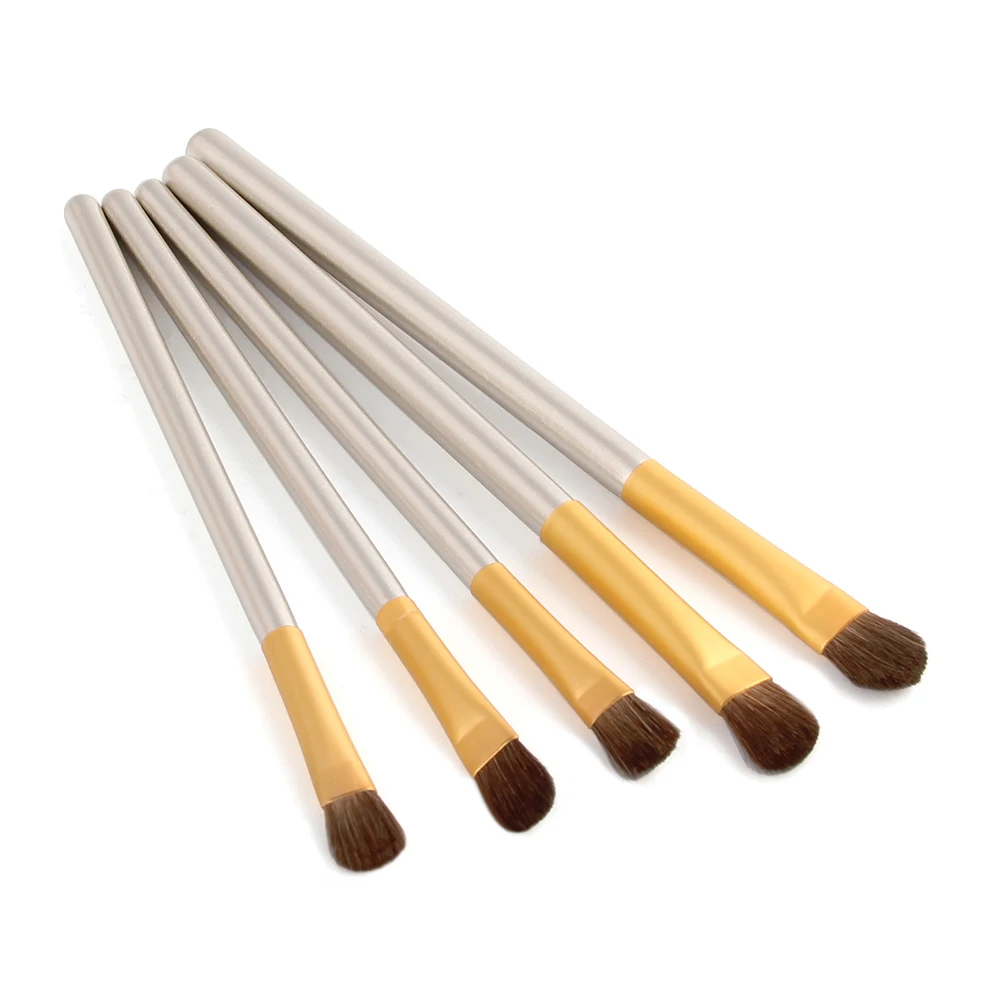 24 pcsset Professional Makeup Brushes Eyeshadow Lip Concealer Powder Foundation Brush Set Kit Cosmetic Tool with Leather Case (12)
