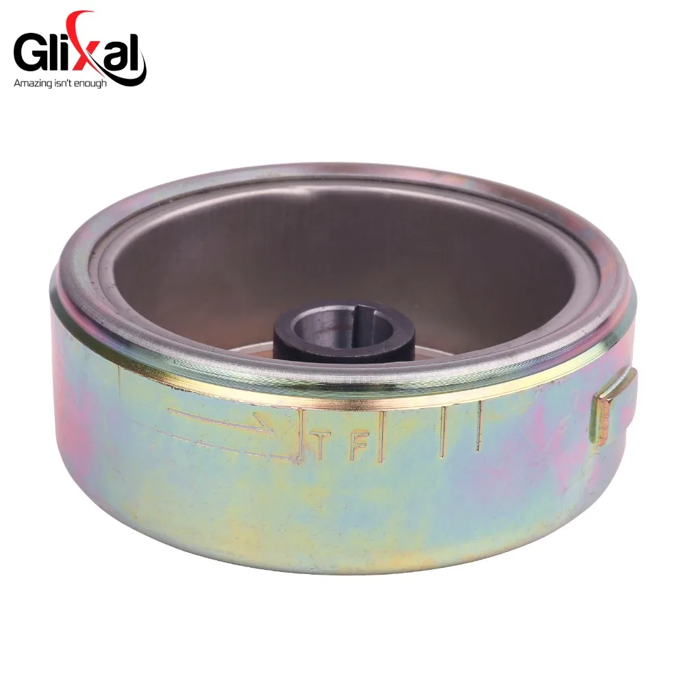 Маховой ротор Glixal GY6 125cc 150cc для 6 катушечного статора 152QMI 157QMJ скутера мопеда
