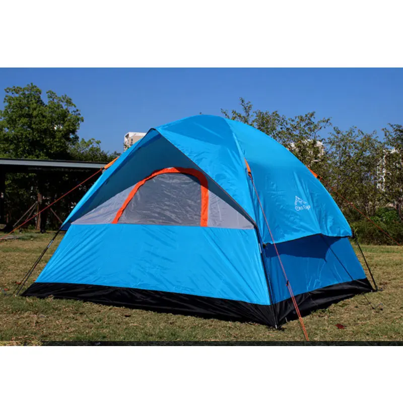 3-4 человек ветровка палатка двухслойная Водонепроницаемая анти УФ туристические палатки для наружного туризма пляж путешествия