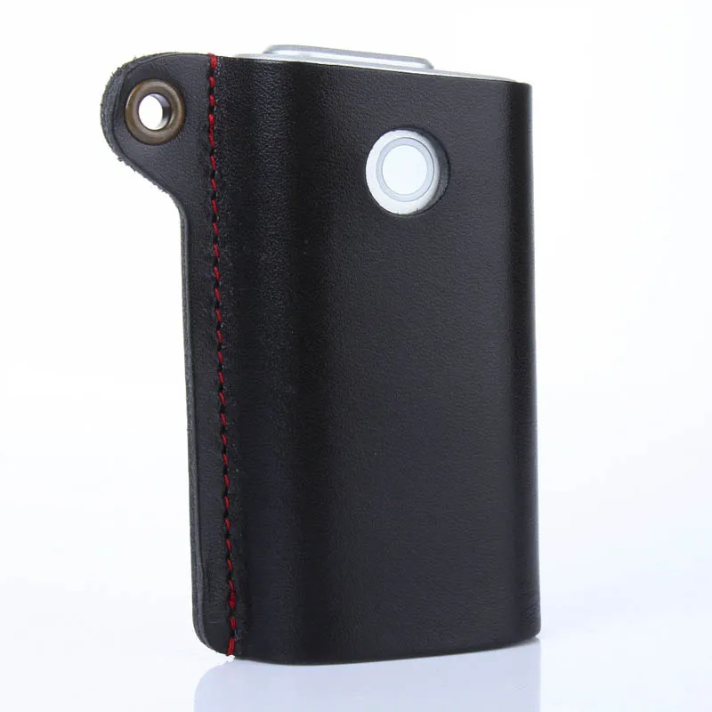 Оригинальная 331332 коробка держатель для хранения сумка GLO кожаный чехол для GLO электронная сигарета синий красный черный - Цвет: black
